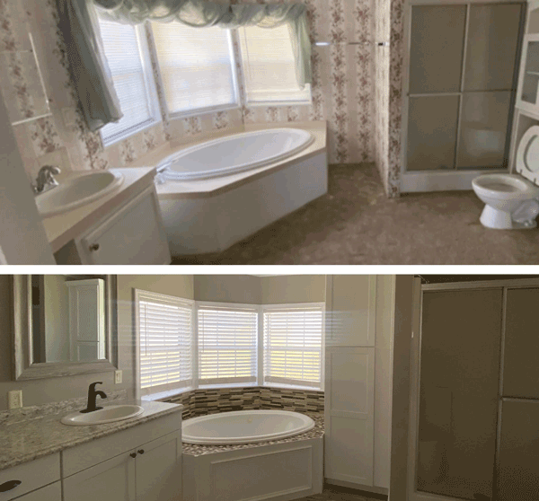 Bathroom Transformed Grove