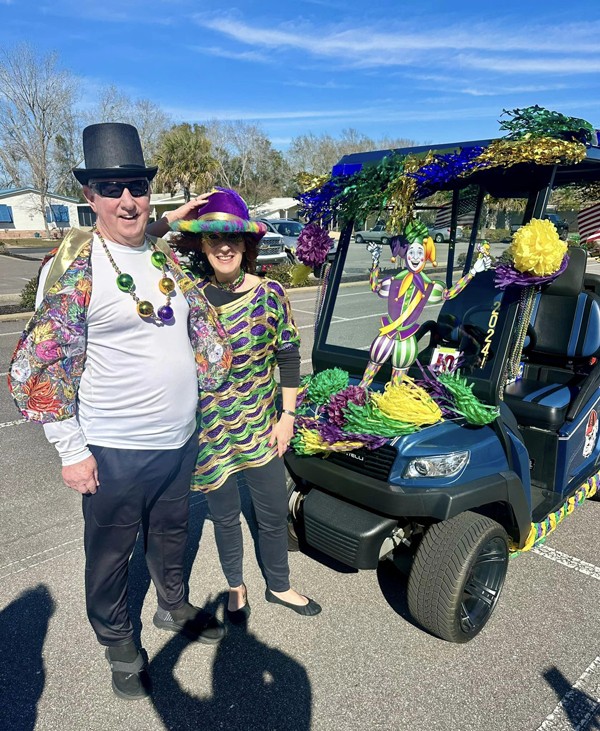 couple mardi gras